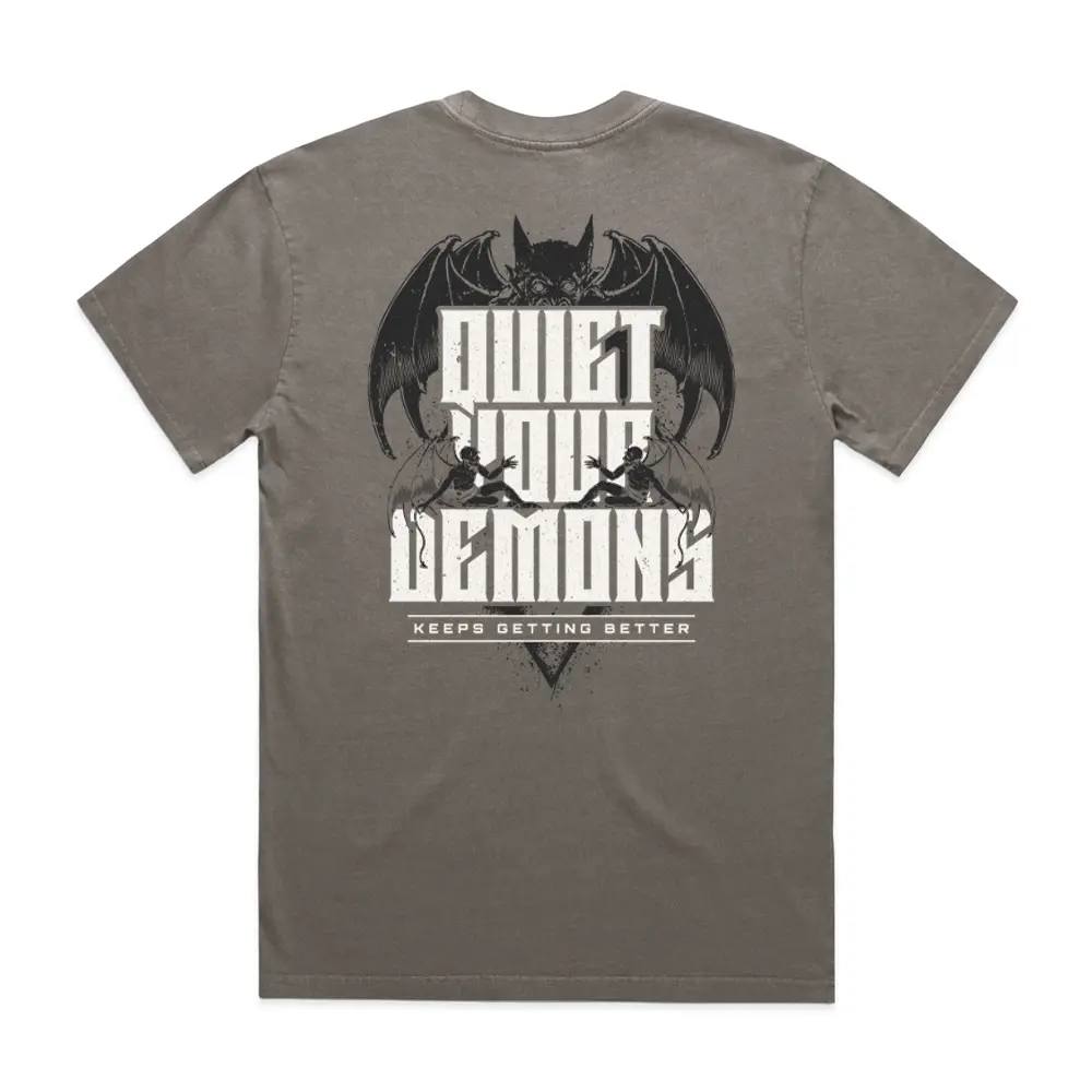 Mens Quiet Your Demons Tee
