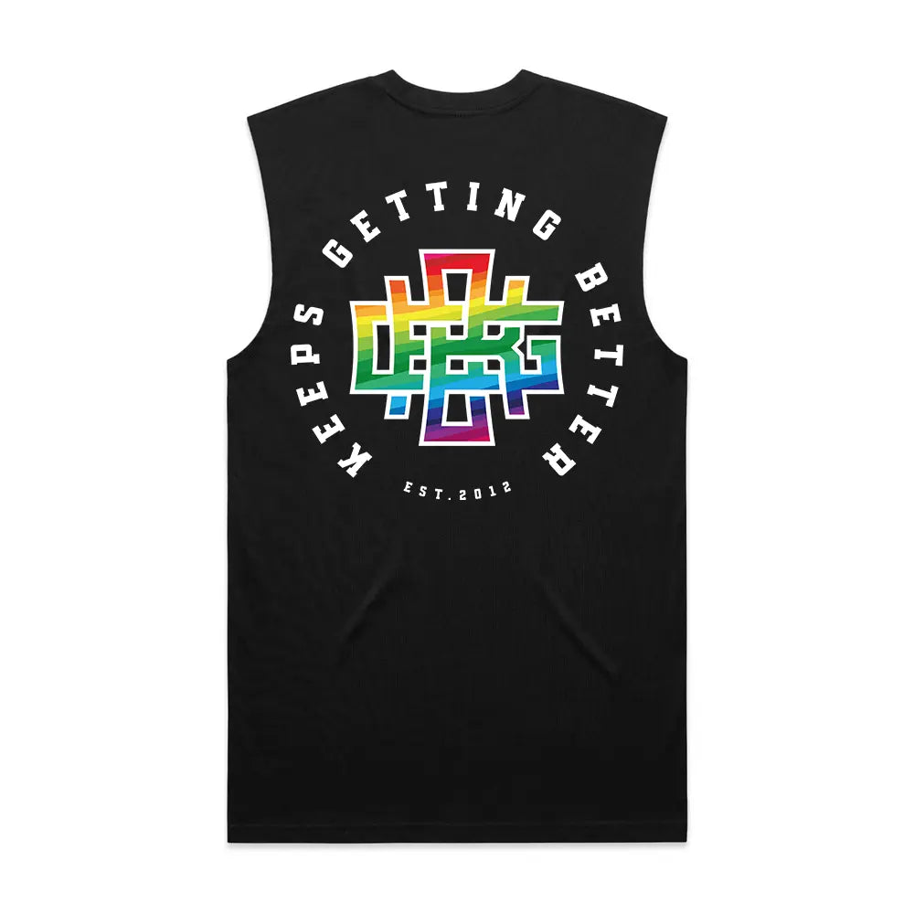 Mens Rainbow Icon Tank