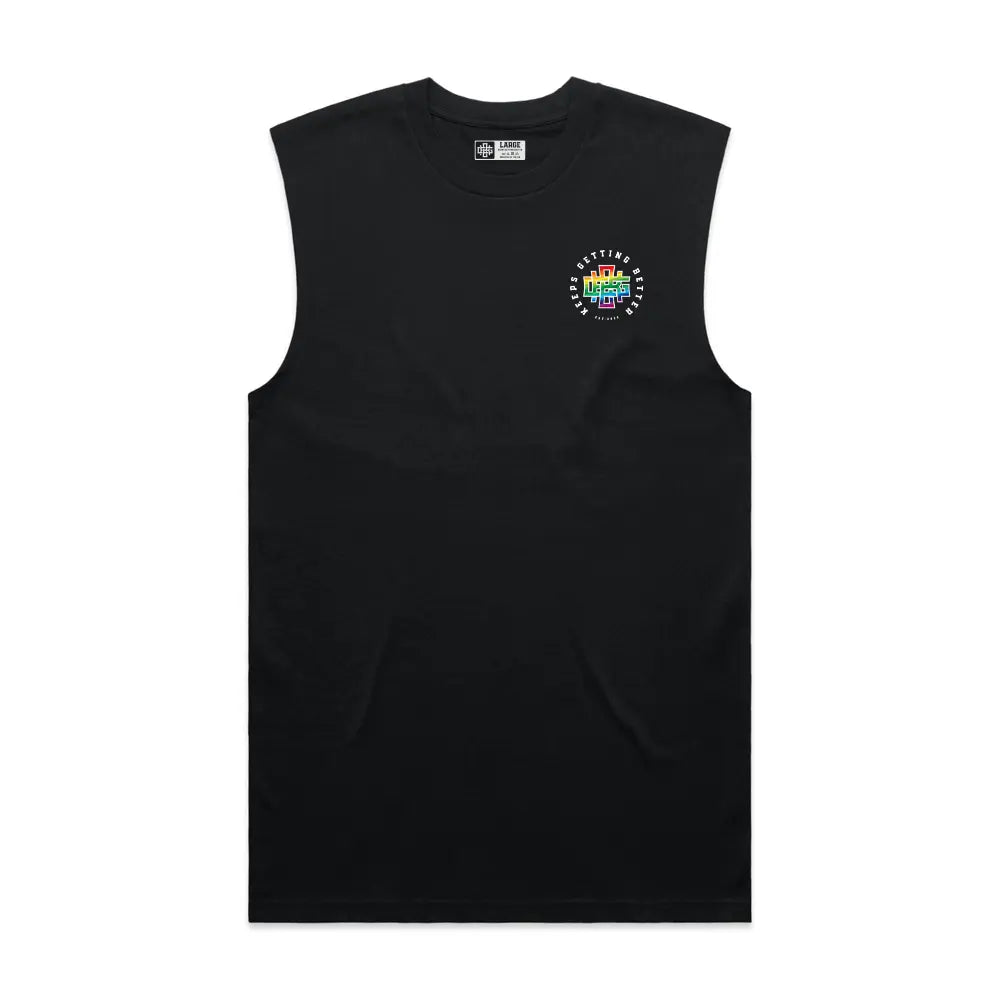 Mens Rainbow Icon Tank