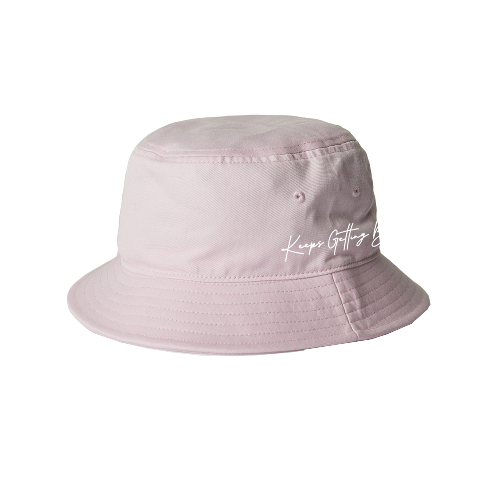 Signature Pink Bucket Hat