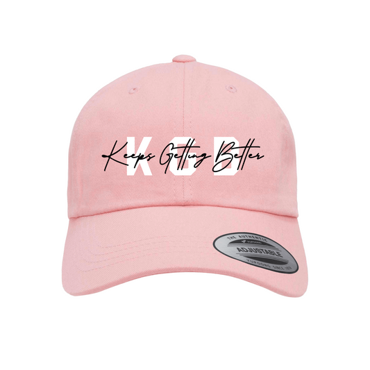 Pink Signature Cap